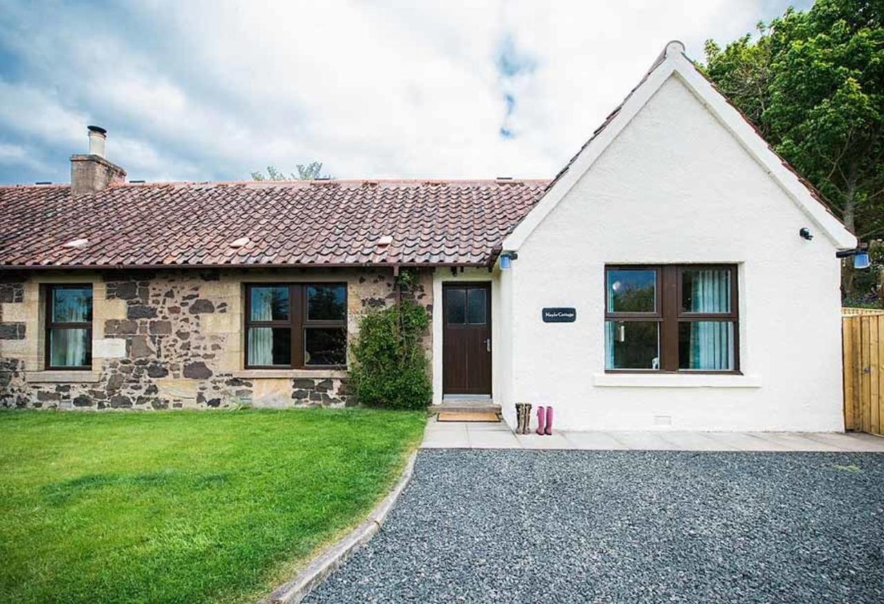 Douglas Fir Lodge With Hot Tub Near Cupar Fife Luthrie ภายนอก รูปภาพ