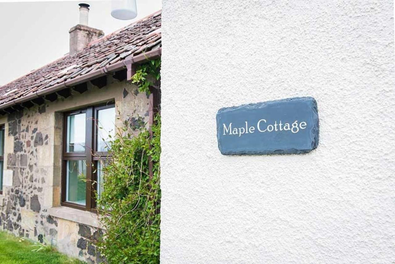 Douglas Fir Lodge With Hot Tub Near Cupar Fife Luthrie ภายนอก รูปภาพ